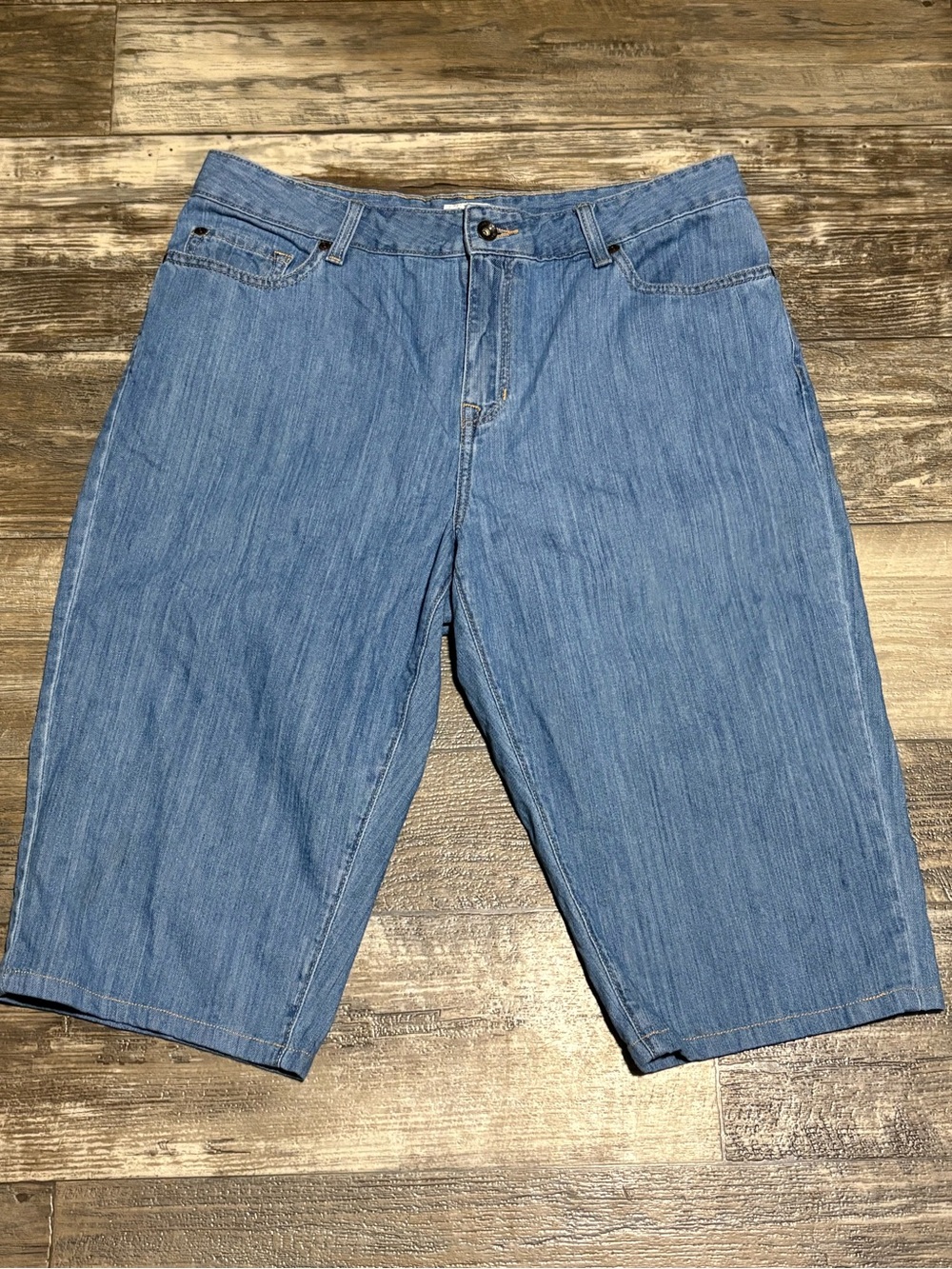 L.L. Bean Light Blue Denim Jean Shorts